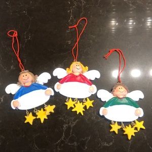 New 6 nameplate angel‎ resin ornaments